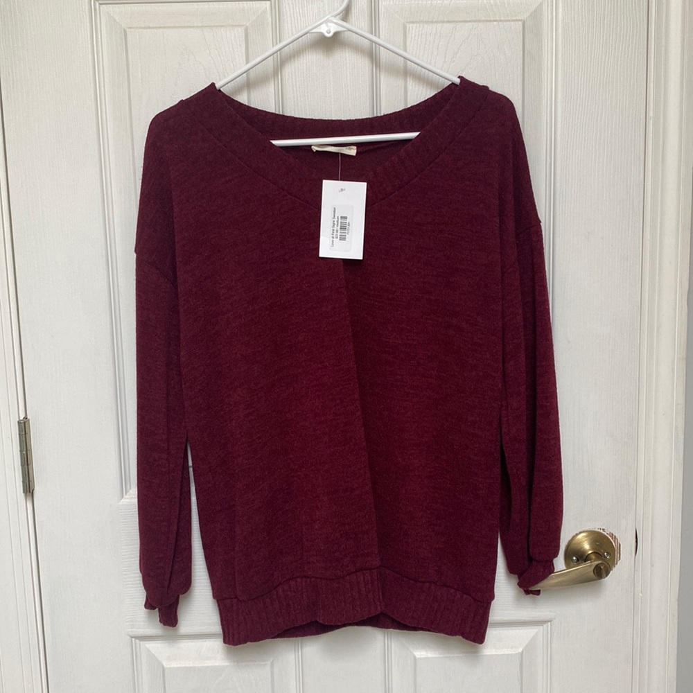 Red sweater